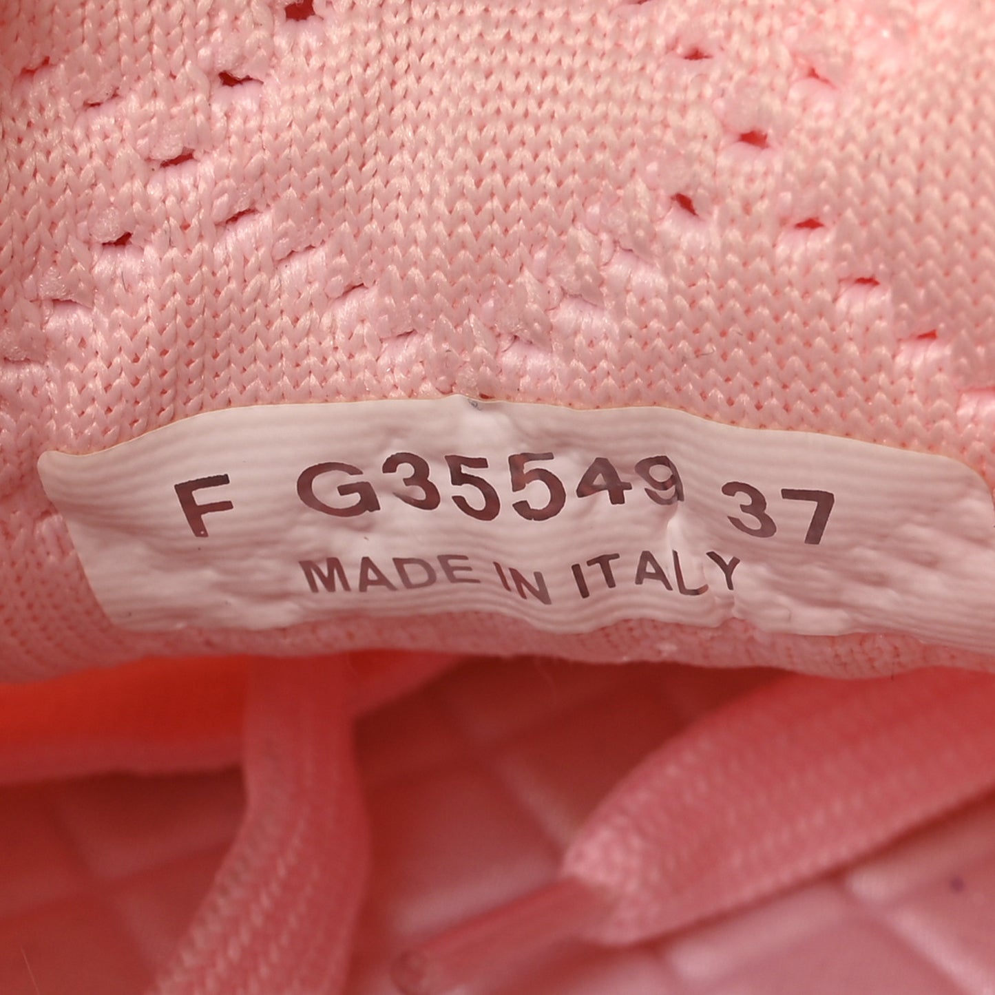 Mixed Fibers Quilted Womens CC Sneakers 37 Light Pink