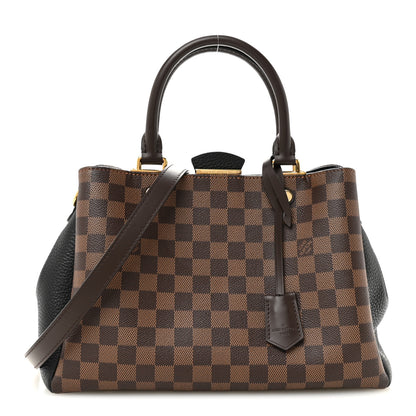 Louis Vuitton Damier Ebene Cuir Taurillon Brittany Black 1 of 10