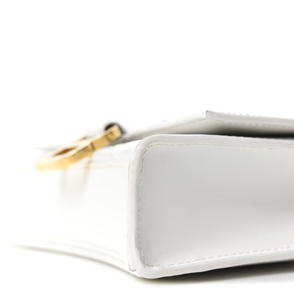 Balenciaga Shiny Box Calfskin Hourglass Chain Bag White 9 of 9