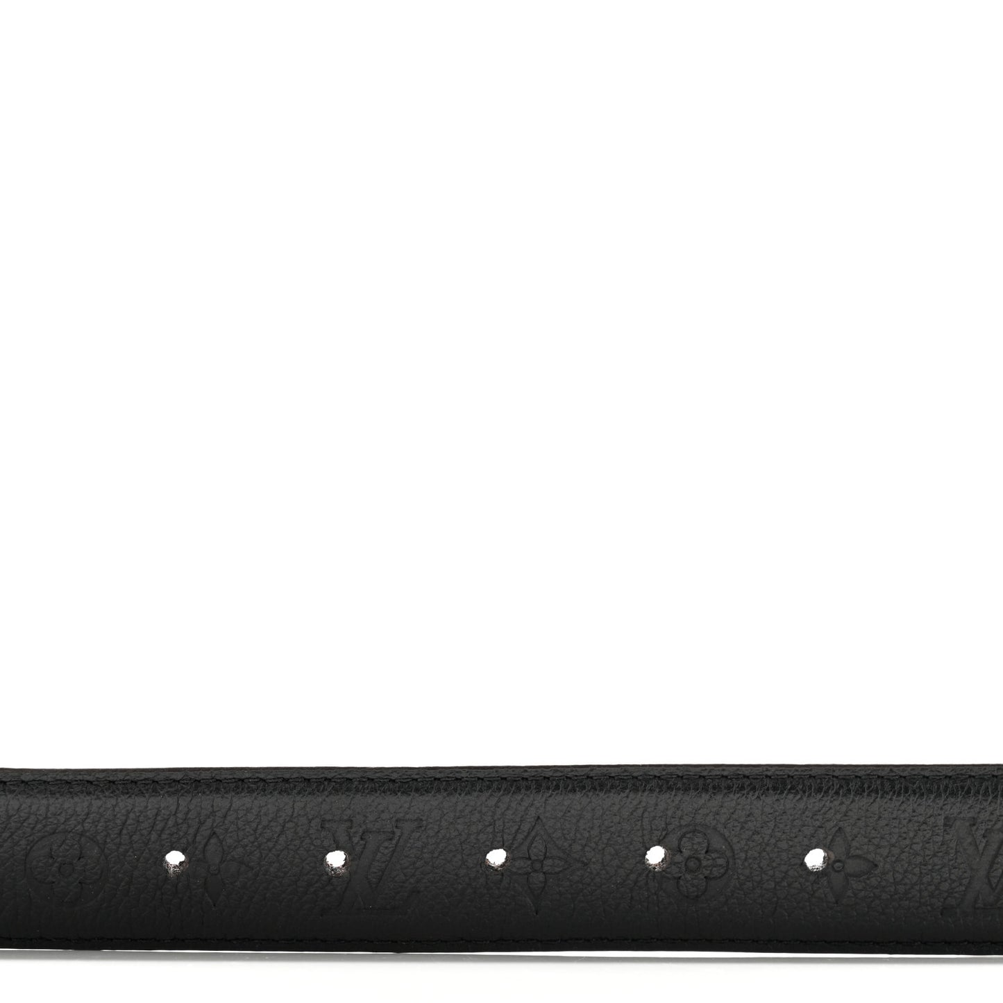 Calfskin Monogram 30mm Flowergram Reversible Belt 90 36 Black