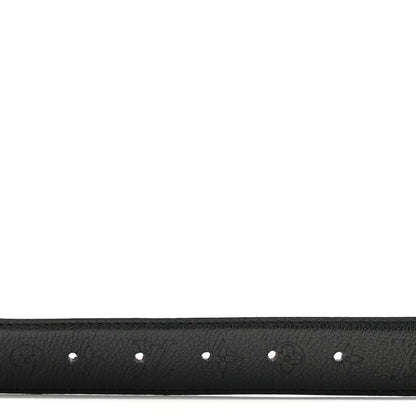 Louis Vuitton Calfskin Monogram 30mm Flowergram Reversible Belt 90 36 Black 4 of 10