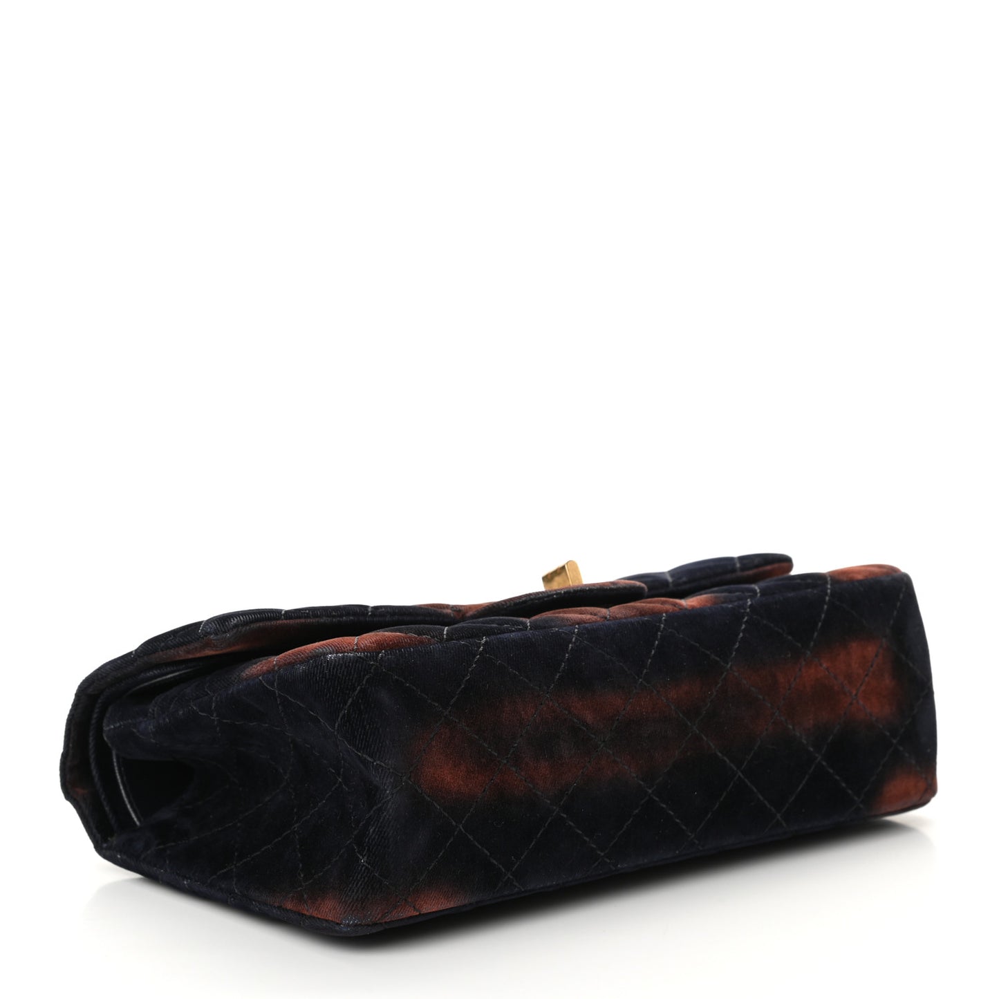 Ombre Velvet Quilted 2.55 Reissue 225 Flap Navy