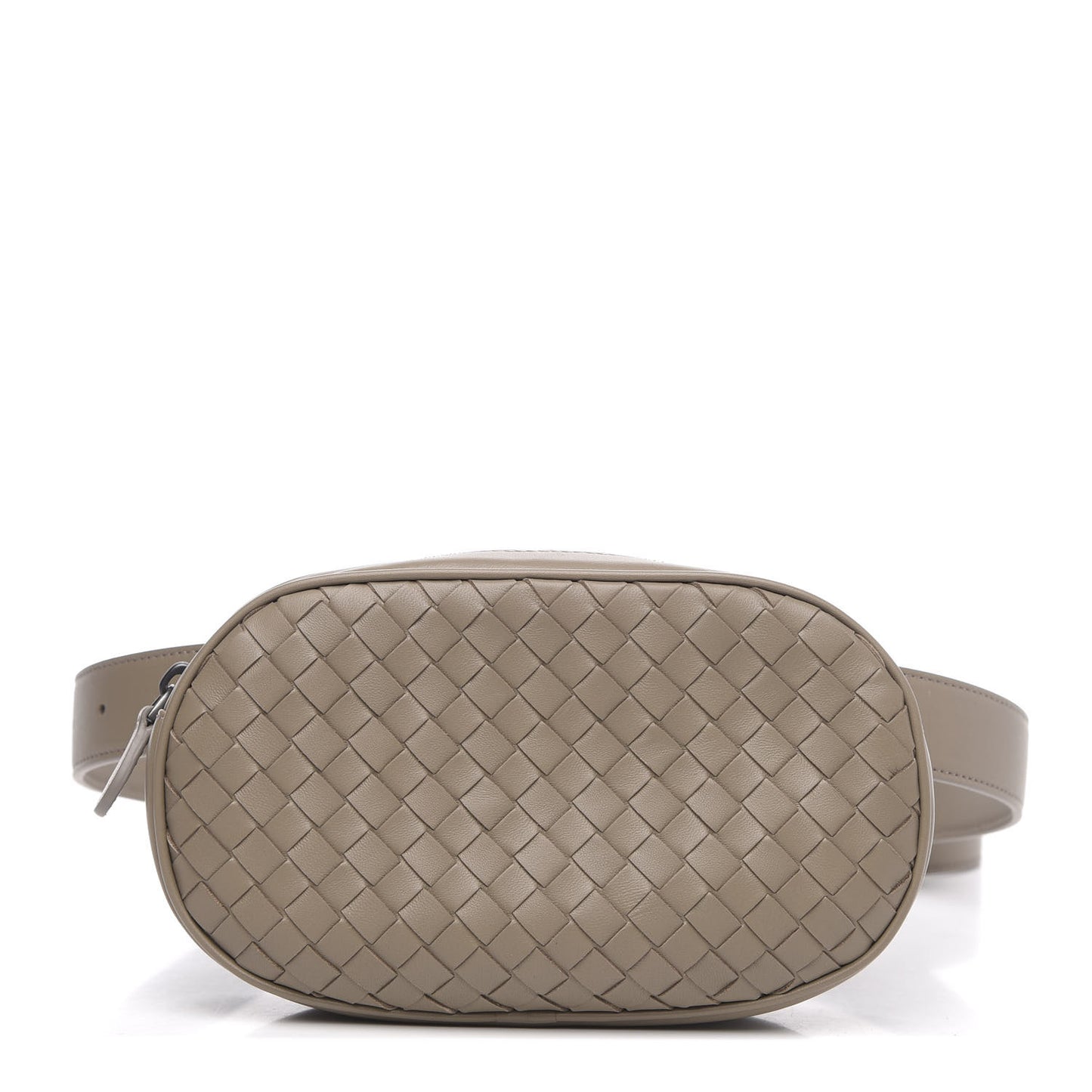 Nappa Intrecciato Belt Bag Mink
