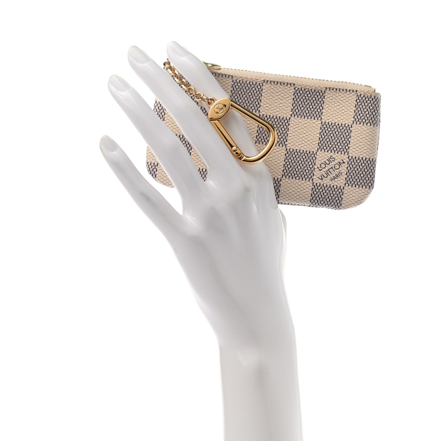 Louis Vuitton Damier Azur Key Pouch 2 of 7