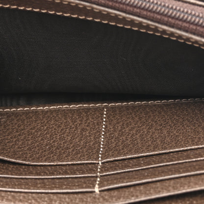 Gucci GG Supreme Monogram Web Ophidia Wallet On Chain Brown 6 of 13