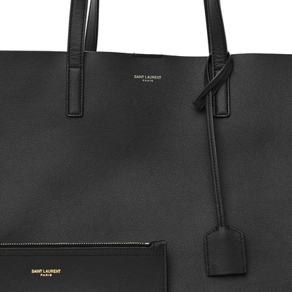 Saint Laurent Calfskin Large Shopping Tote Black 8 of 12