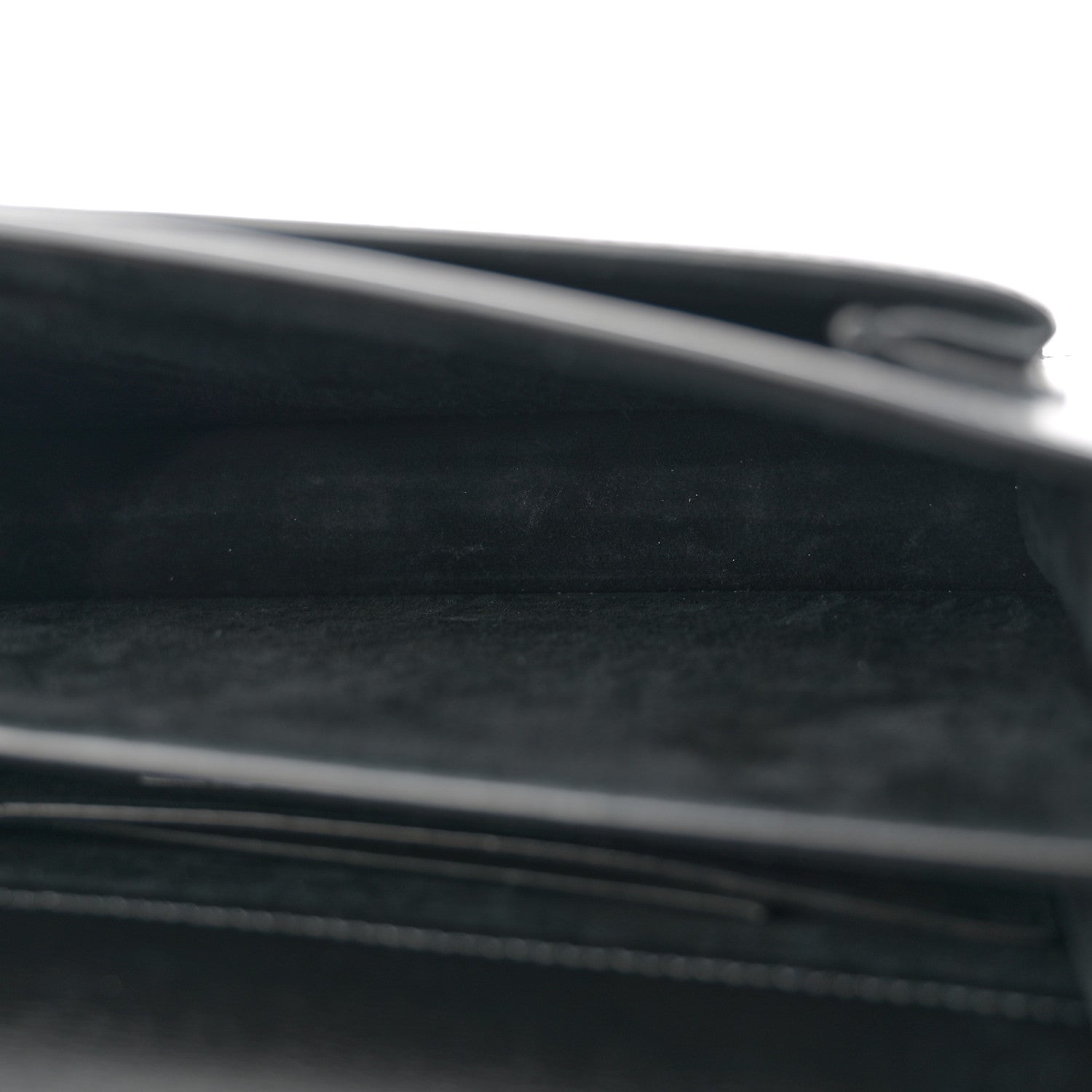 Saint Laurent Calfskin Medium Monogram Monochrome Sunset Black 6 of 15