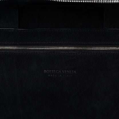Bottega Veneta Calfskin Maxi Intrecciato Arco Briefcase Black 10 of 11