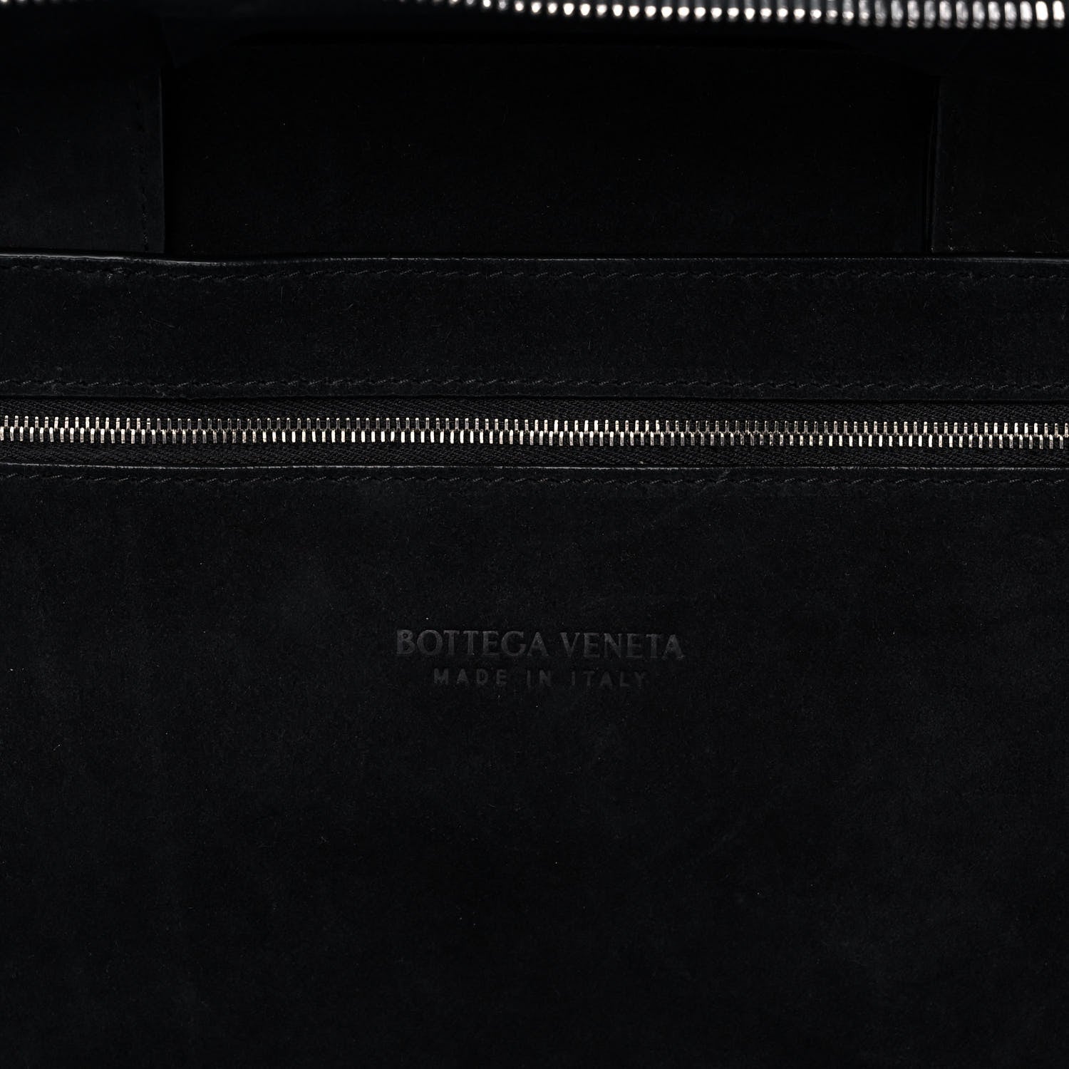 Bottega Veneta Calfskin Maxi Intrecciato Arco Briefcase Black 10 of 11
