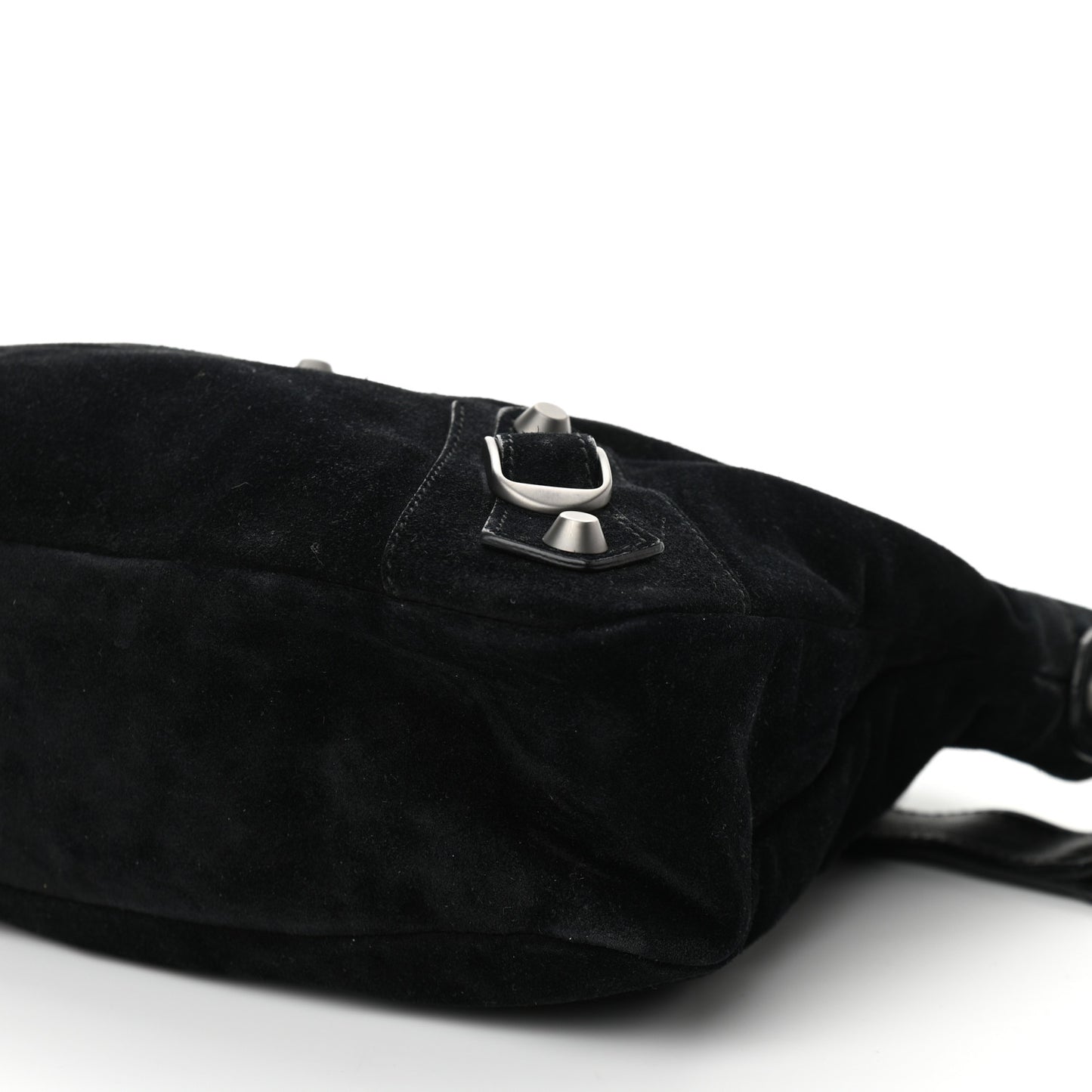 Baby Daim Suede Classic Hardware First Black