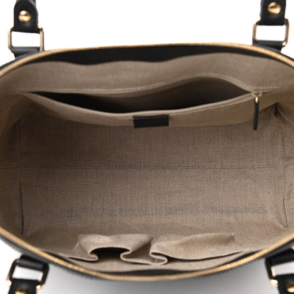 Gucci Soft Microguccissima Large Dome Satchel Black 5 of 10