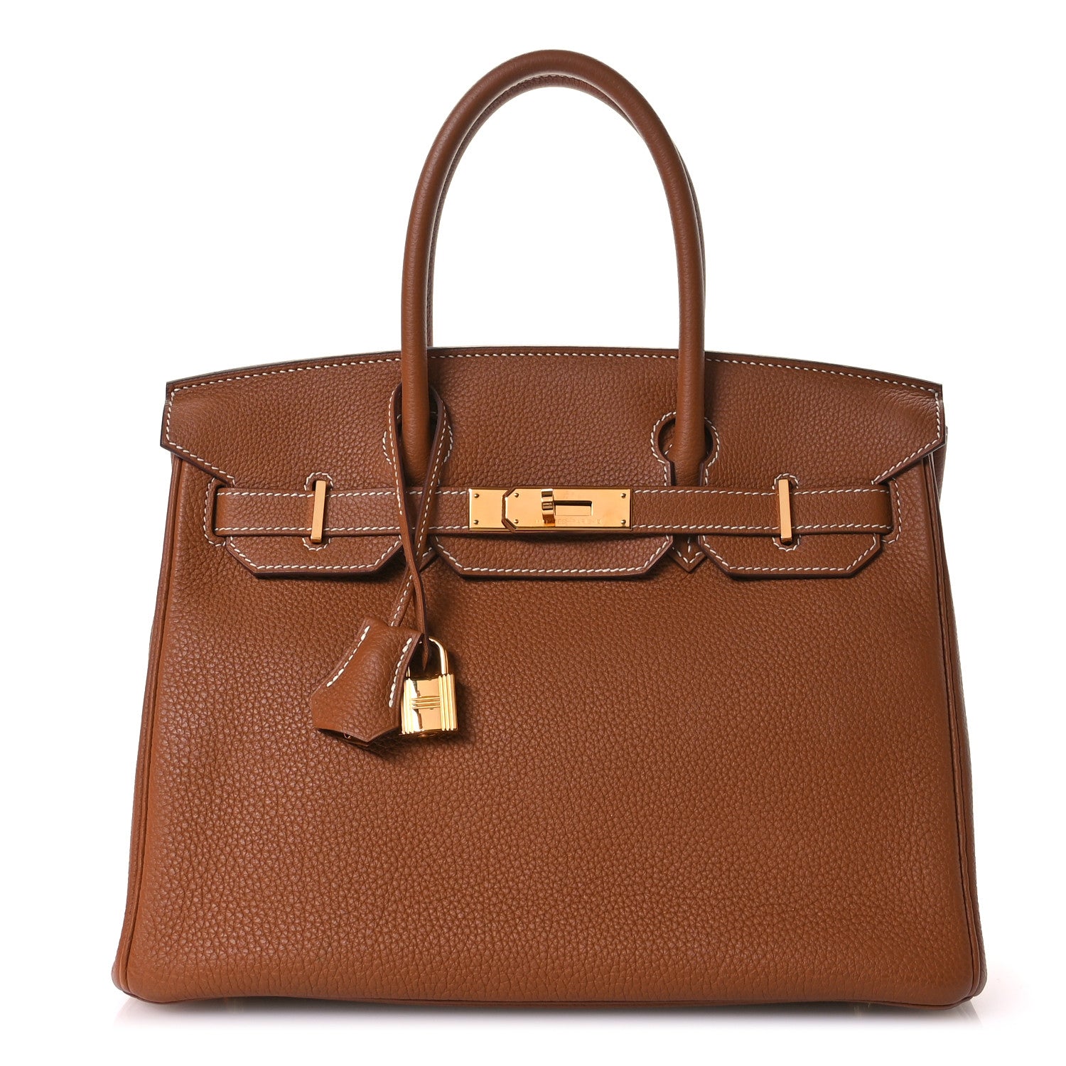 Hermes Togo Birkin 30 Gold 1 of 11