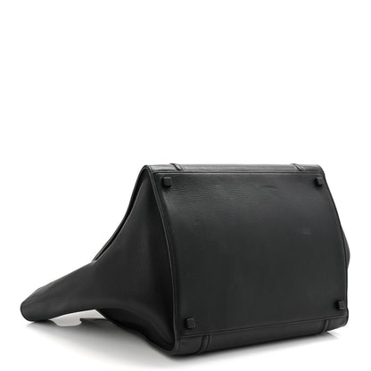 Celine Grained Calfskin Medium Phantom Luggage Black 4 of 14