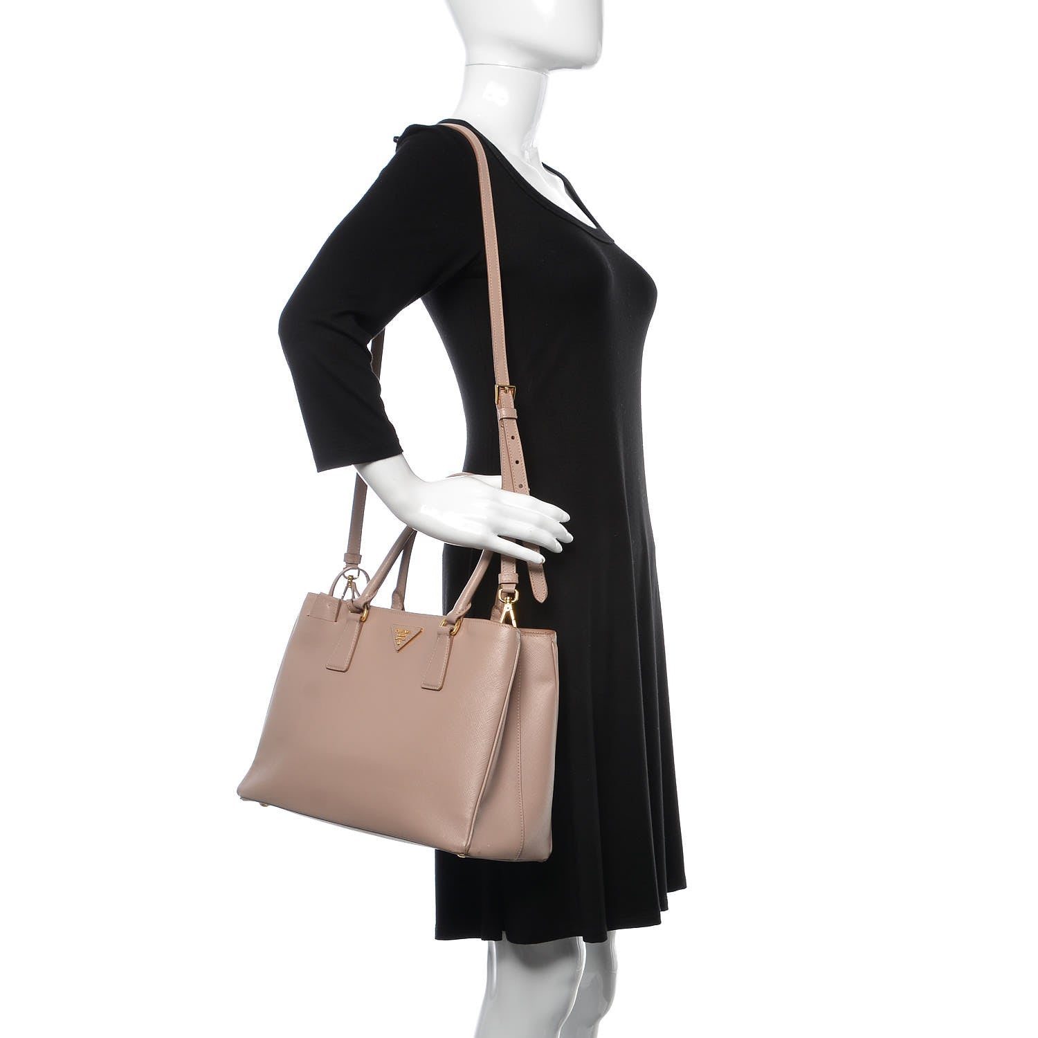 Prada Saffiano Lux Medium Tote Cammeo 2 of 22