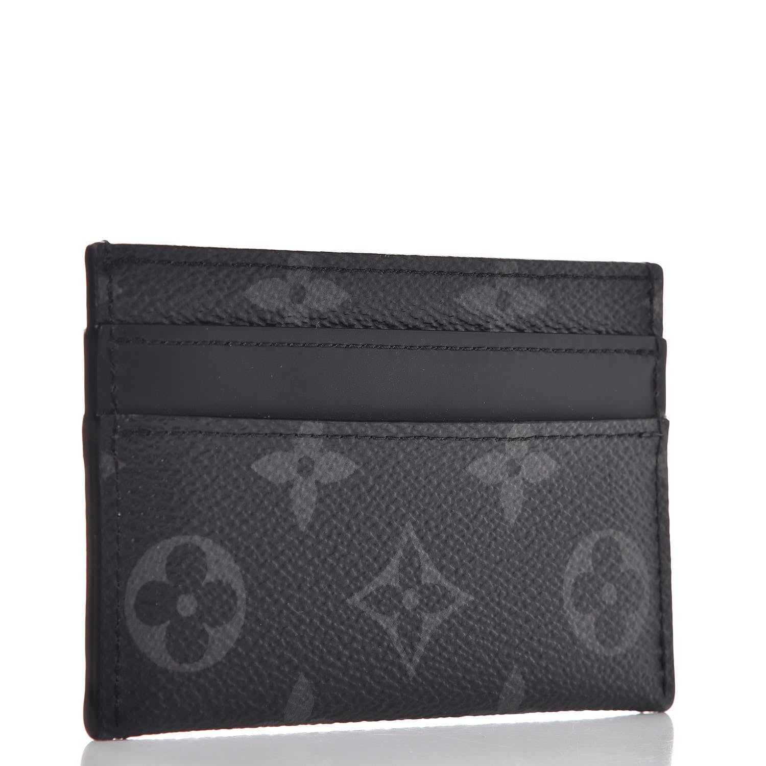 Louis Vuitton Monogram Eclipse Porte-Cartes Double Card Holder 3 of 8