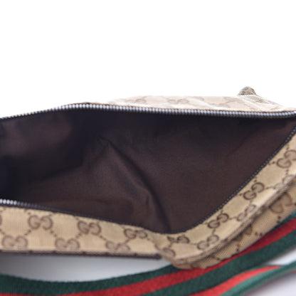 Gucci Monogram Web Belt Bag Dark Brown 5 of 11
