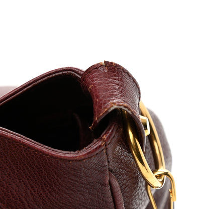 Balenciaga Chevre Gold Metallic Edge Hardware Velo Bordeaux 14 of 15