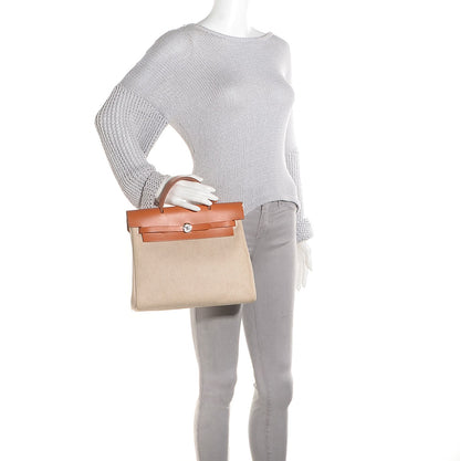 Hermes Toile Herbag 31 PM Natural 6 of 13