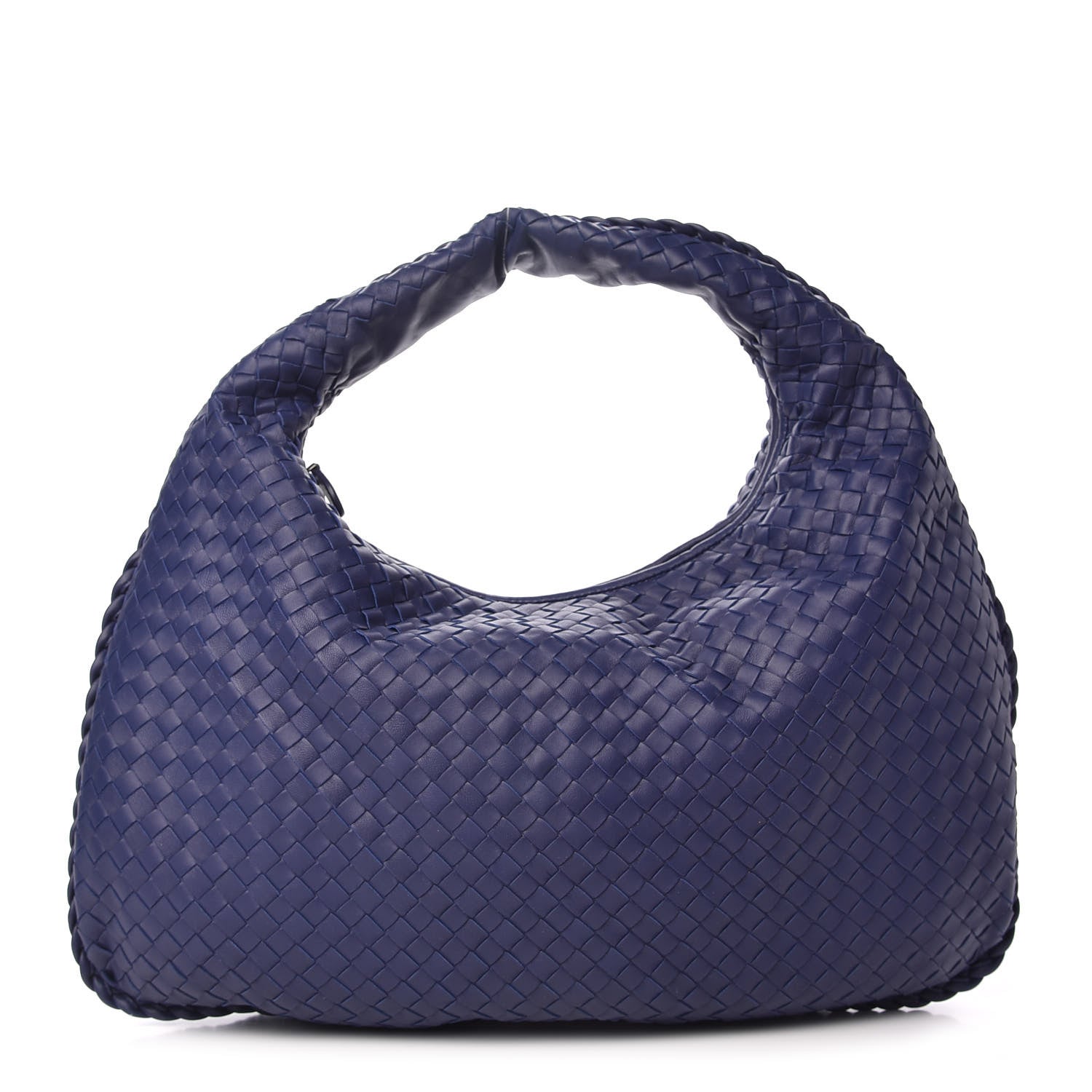 Bottega Veneta Nappa Intrecciato Medium Veneta Hobo Sapphire 1 of 8