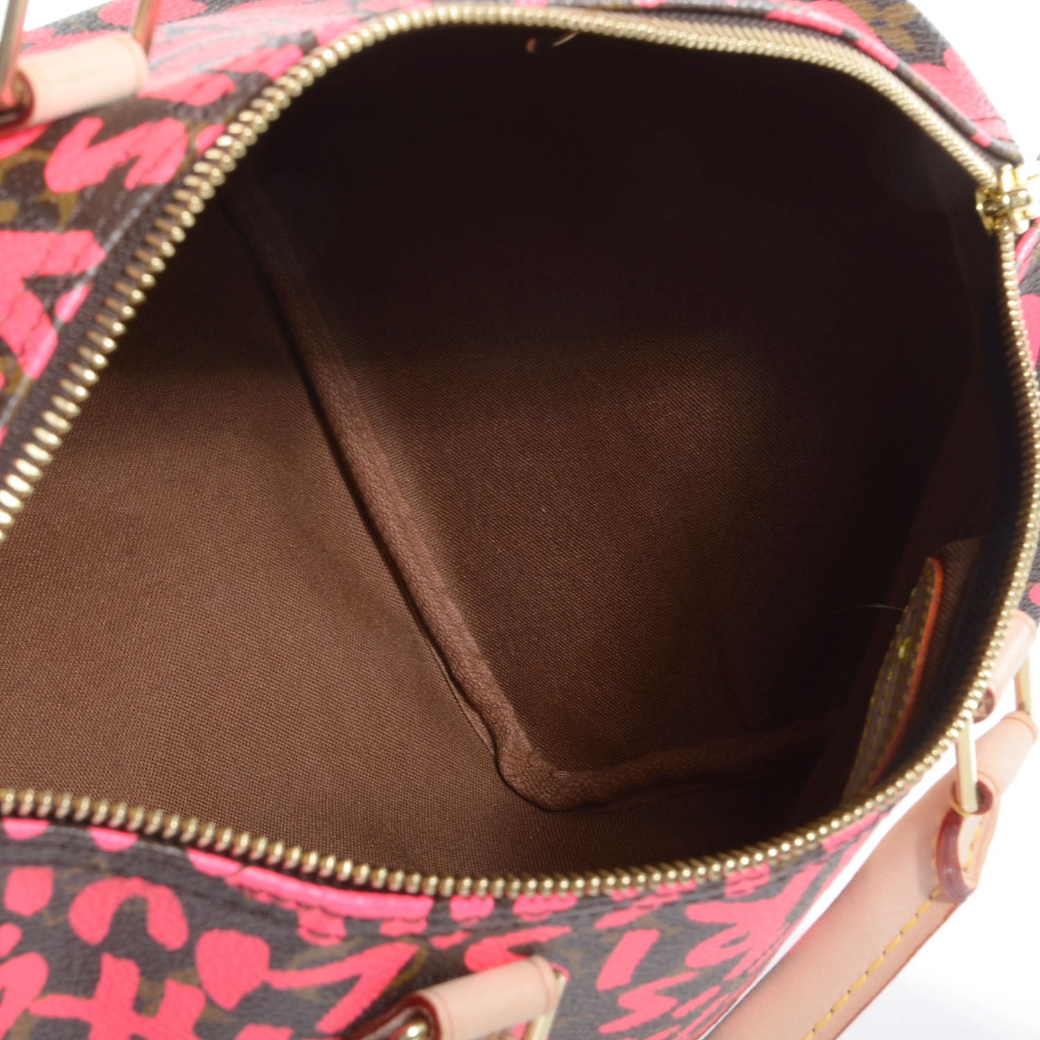 Louis Vuitton Monogram Graffiti Speedy 30 Fuchsia 5 of 8