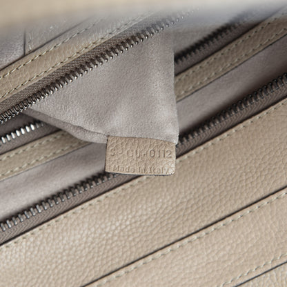 Celine Drummed Calfskin Mini Luggage Dune 7 of 19