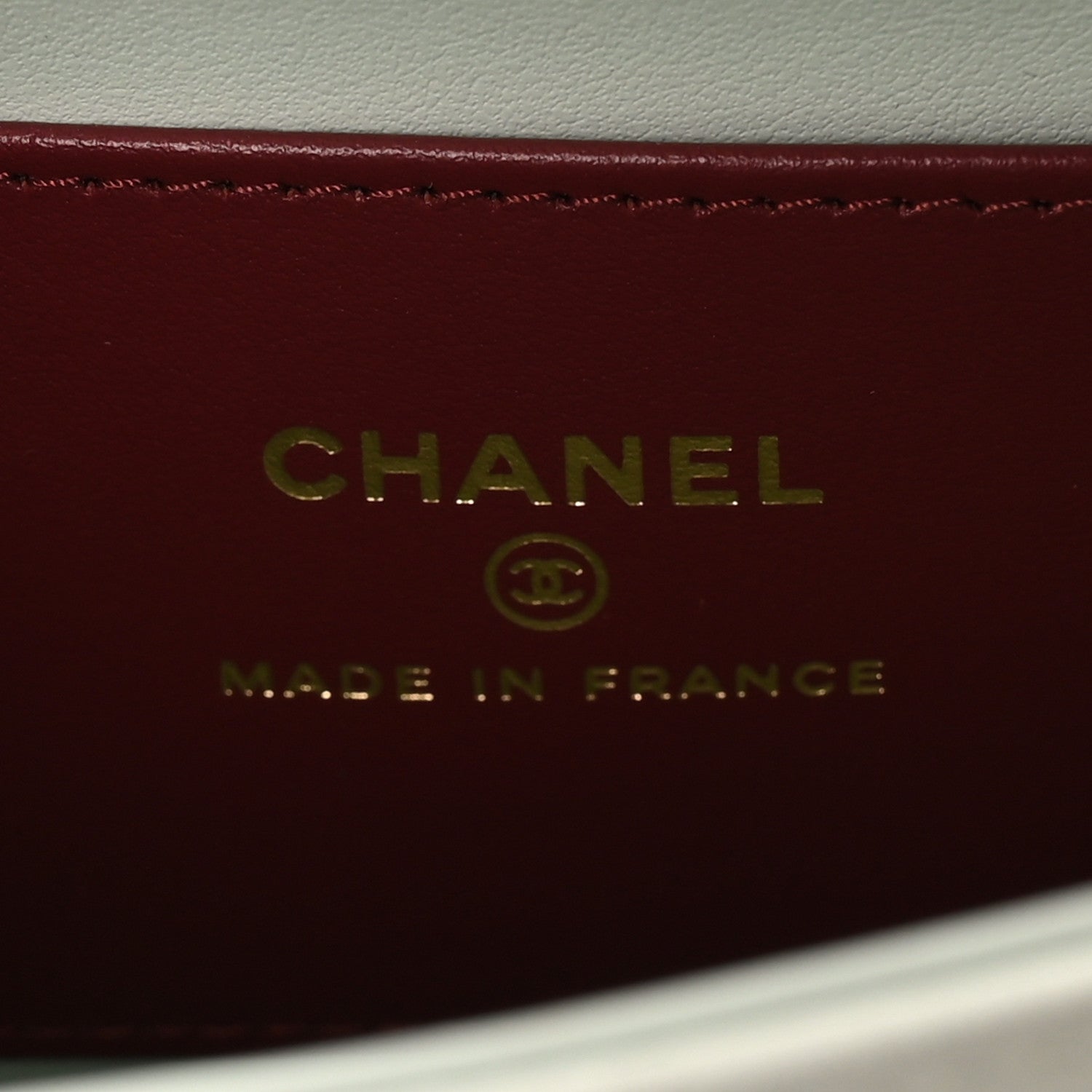Chanel Shiny Caviar Mini Preppy Coco Shoulder Bag Light Blue 7 of 11