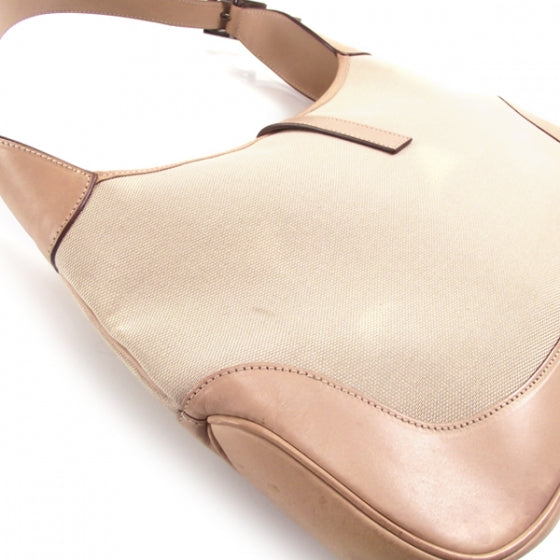 Canvas Jackie O Hobo Beige