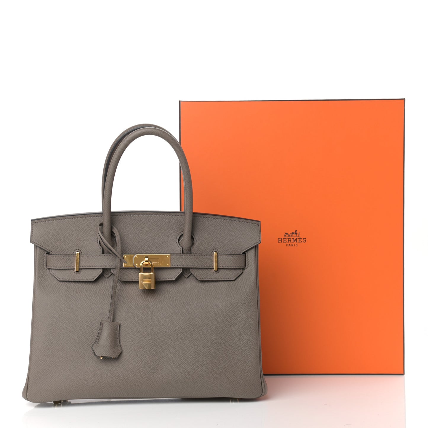 Epsom Birkin 30 Etain