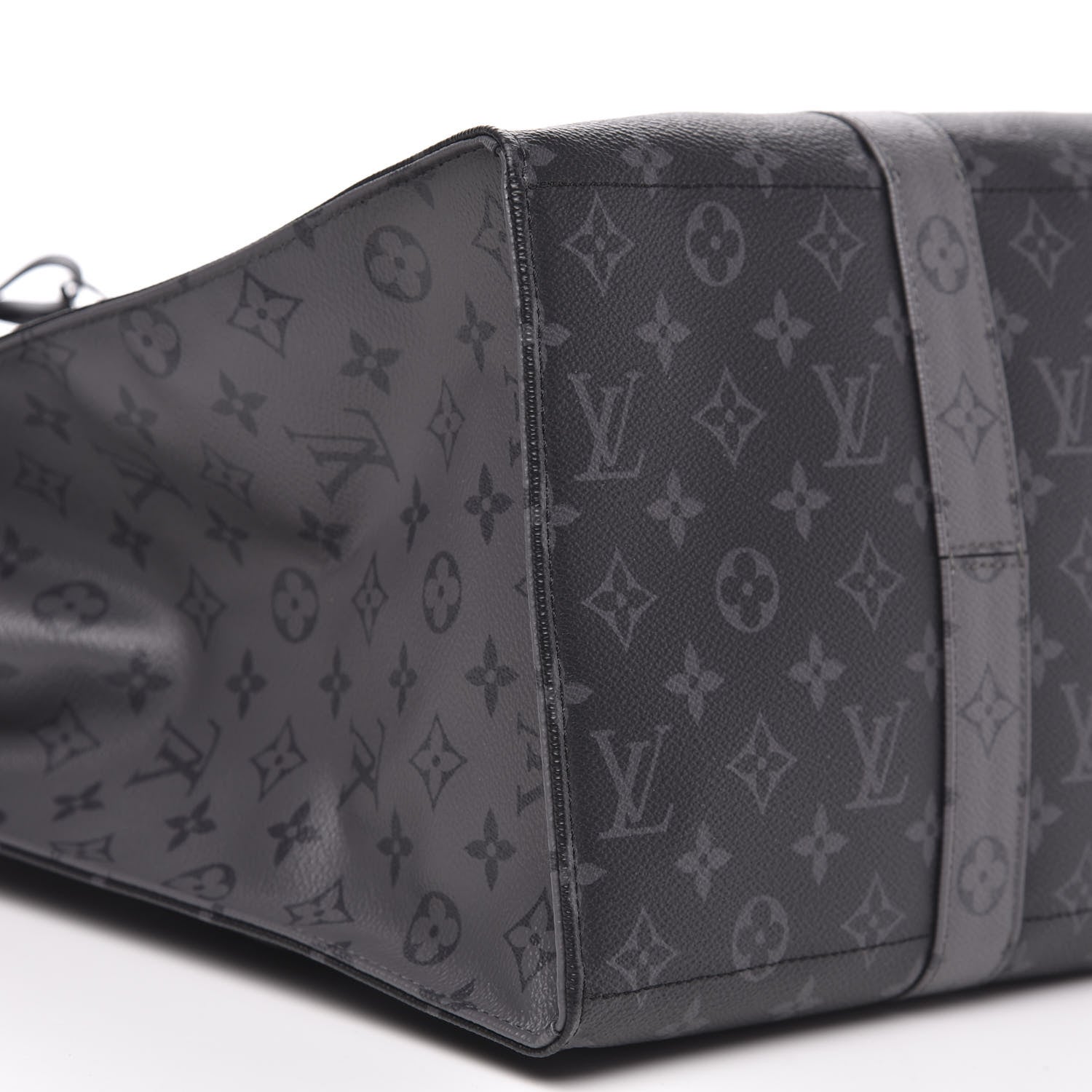 Louis Vuitton Monogram Eclipse Cabas Zippe GM Black 5 of 8
