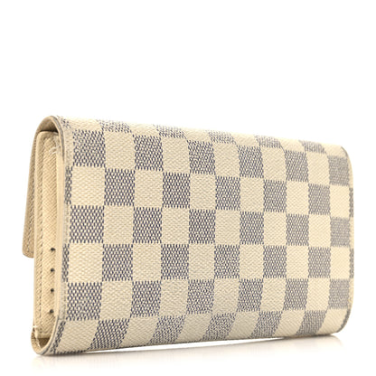 Louis Vuitton Damier Azur Porte Tresor International Wallet 3 of 10