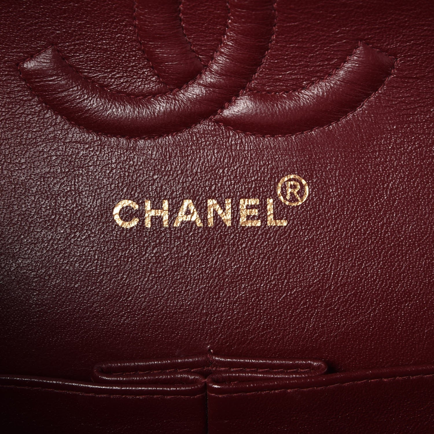 Chanel Lambskin Quilted Medium Double Flap Black 7 of 12