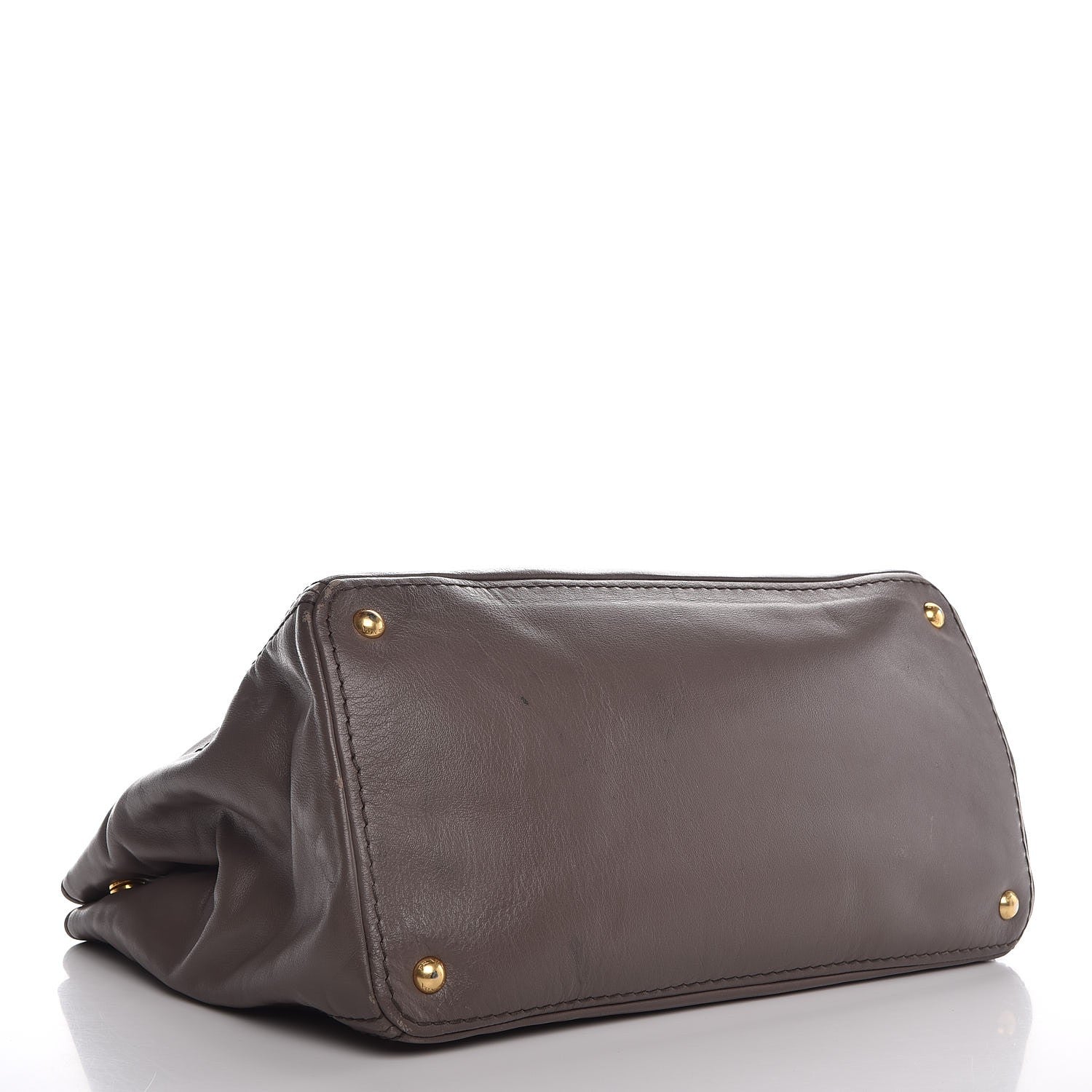 Prada Soft Calf Tote Bambu 4 of 17