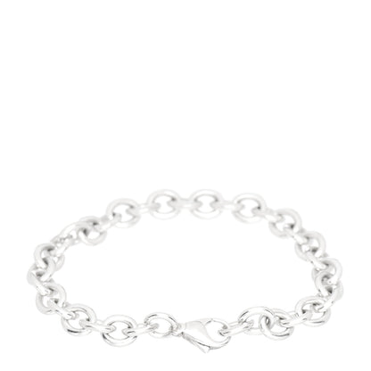 Tiffany Sterling Silver Round Chain Link Bracelet 3 of 4
