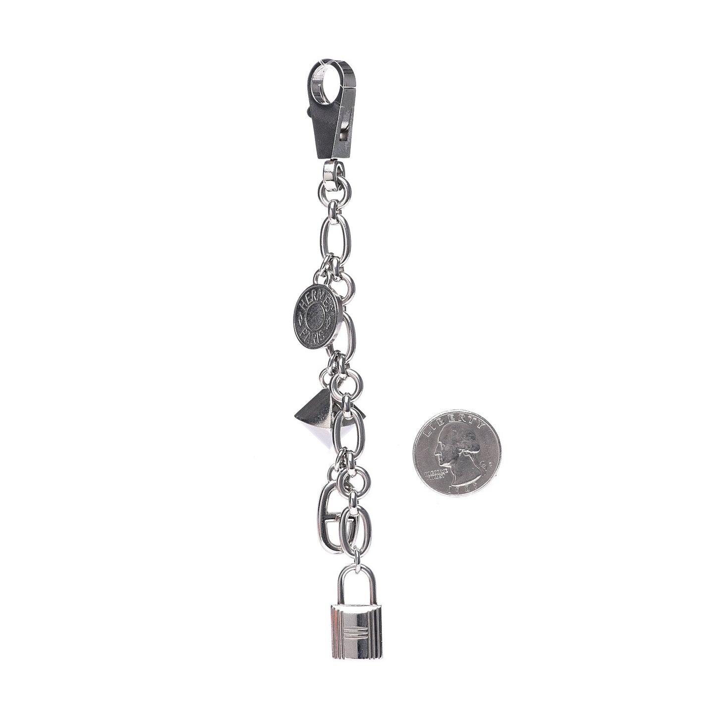 Palladium Olga Bag Charm Silver