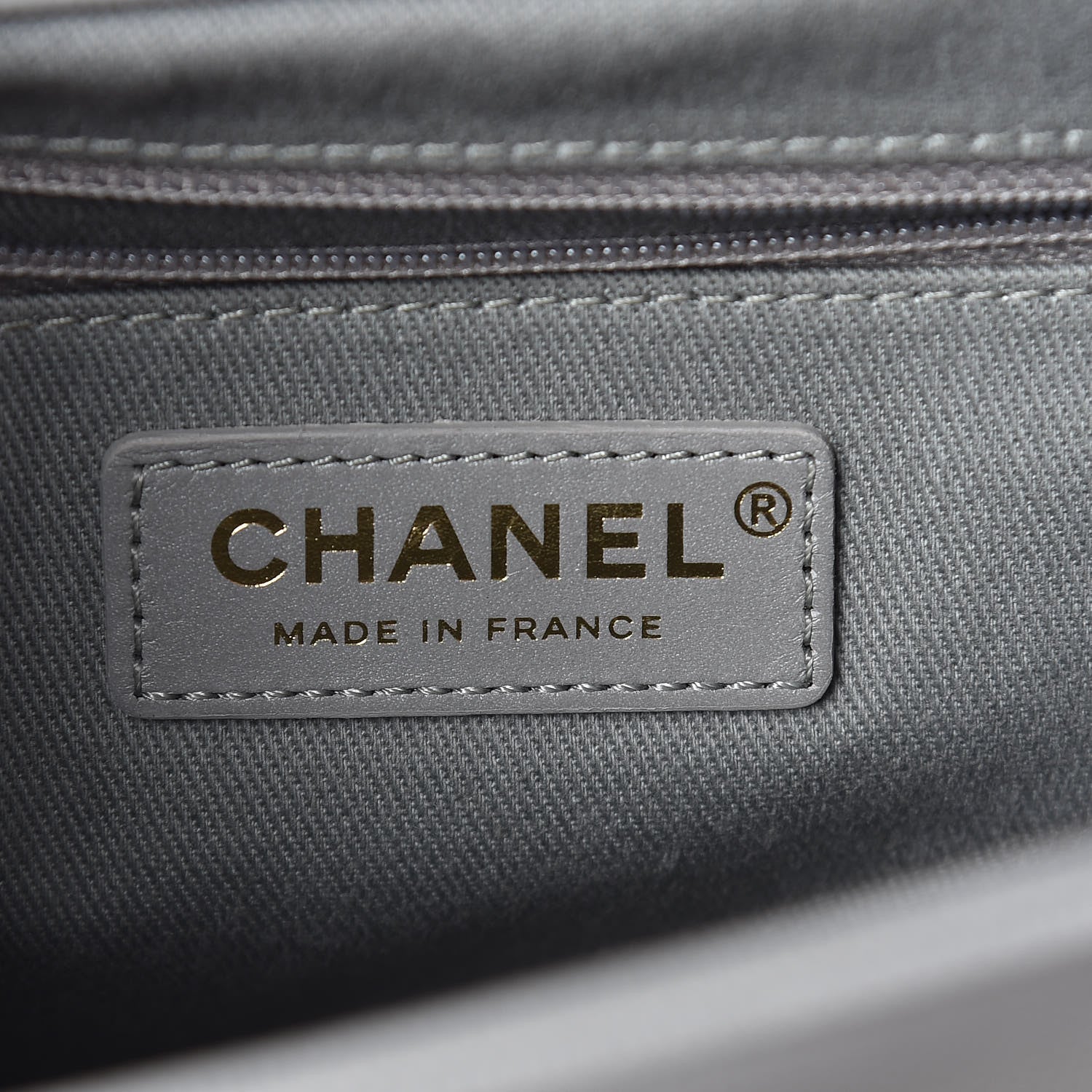 Chanel Caviar Quilted Medium Business Affinity Flap Grey 8 of 11