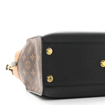Louis Vuitton Calfskin Monogram On My Side Black 8 of 9