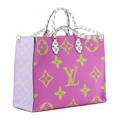 Louis Vuitton Monogram Giant Onthego GM Pink Lilac 2 of 7