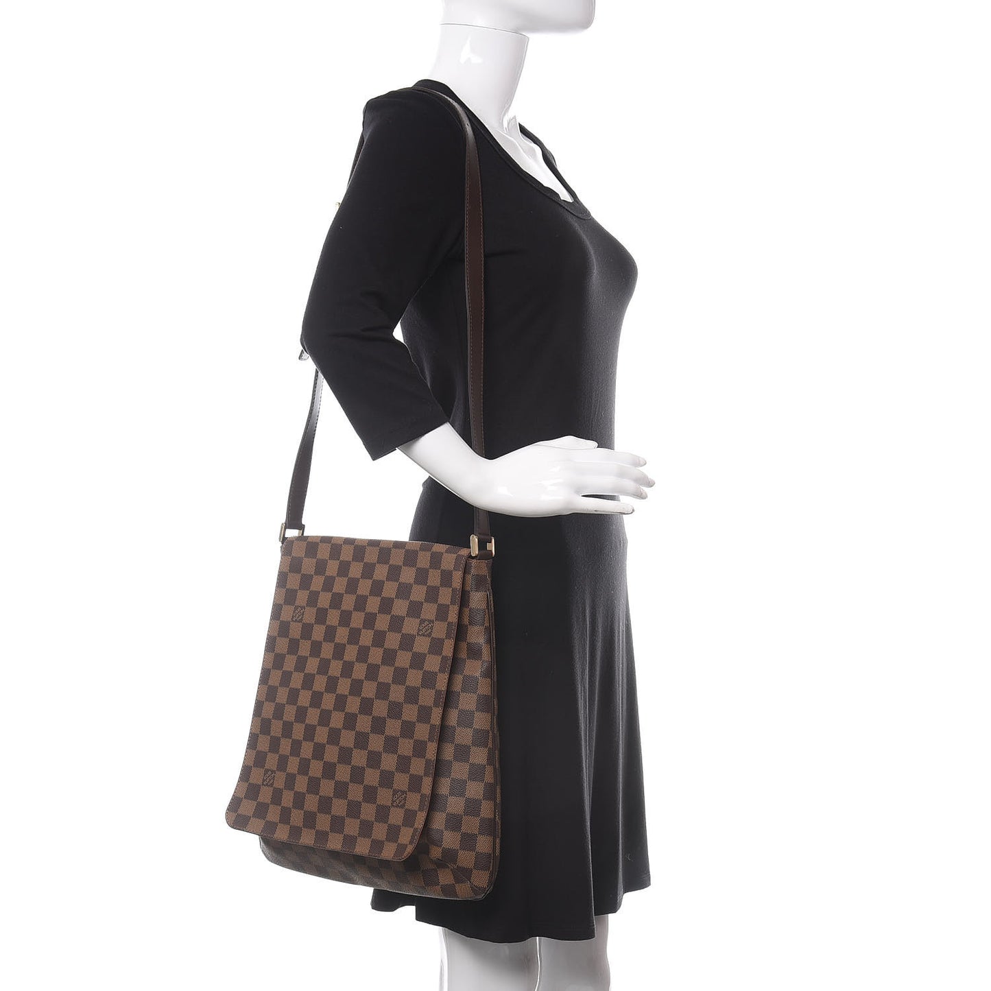 Damier Ebene Musette GM