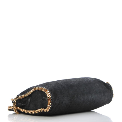 Stella McCartney Shaggy Deer Falabella Fold Over Tote Black 4 of 8