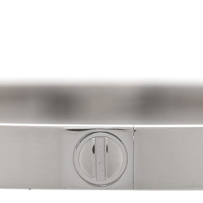 Cartier 18K White Gold Small LOVE Bracelet 17 5 of 7
