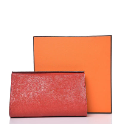 Hermes Chevre Mysore Karo PM Rouge Garance 8 of 8