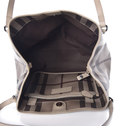Burberry Smoked Check Small Canterbury Tote Trench 7 of 10