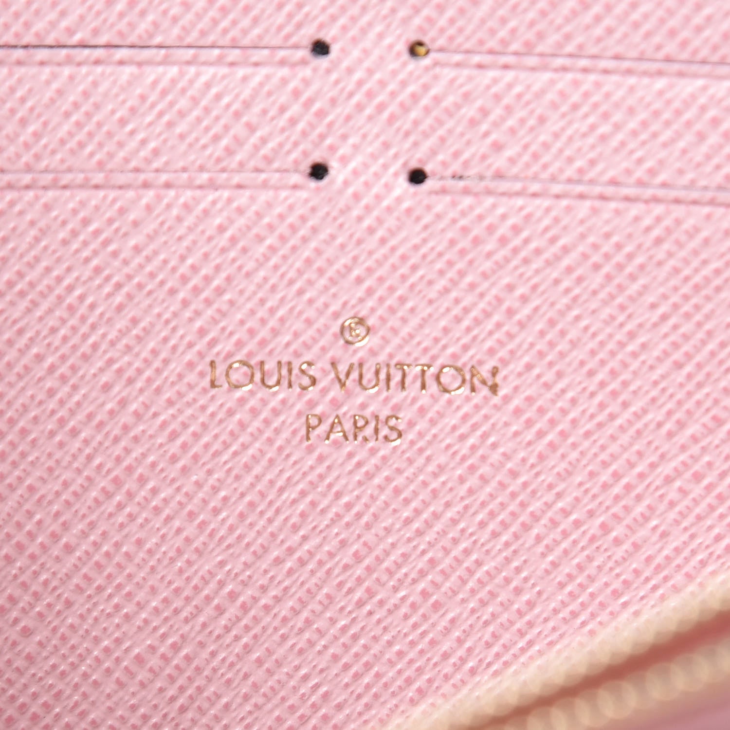 Louis Vuitton Damier Azur Zippy Wallet Rose Ballerine 6 of 7