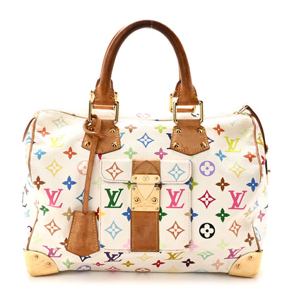 Louis Vuitton Monogram Multicolor Speedy 30 White 1 of 11