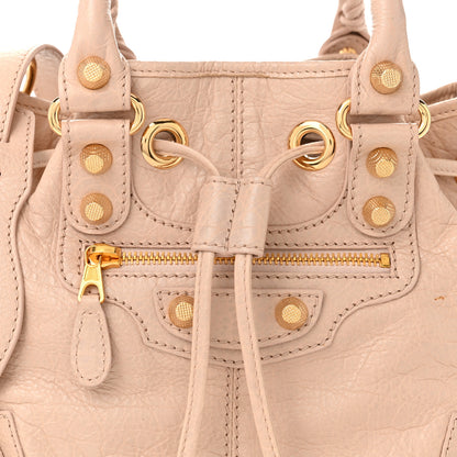 Balenciaga Agneau Giant 12 Gold Hardware Mini Pompon Rose Aubepine Rose Light 9 of 13
