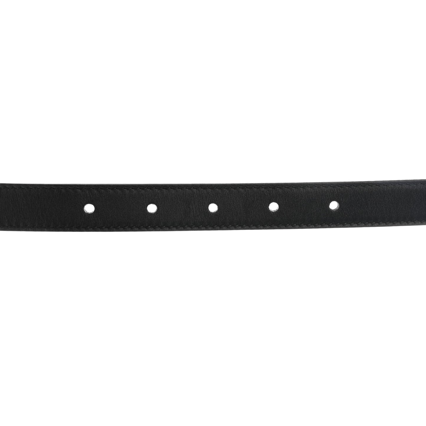Calfskin Double G 20mm Belt 75 30 Black