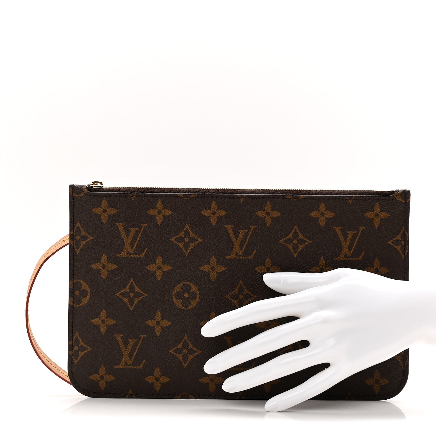 Louis Vuitton Monogram Neverfull MM GM Pochette 2 of 6