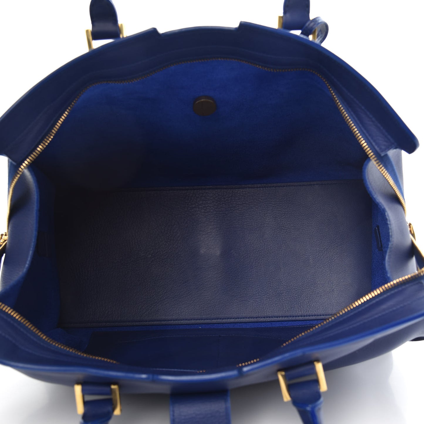 Calfskin Medium Classic Y Cabas Royal Blue