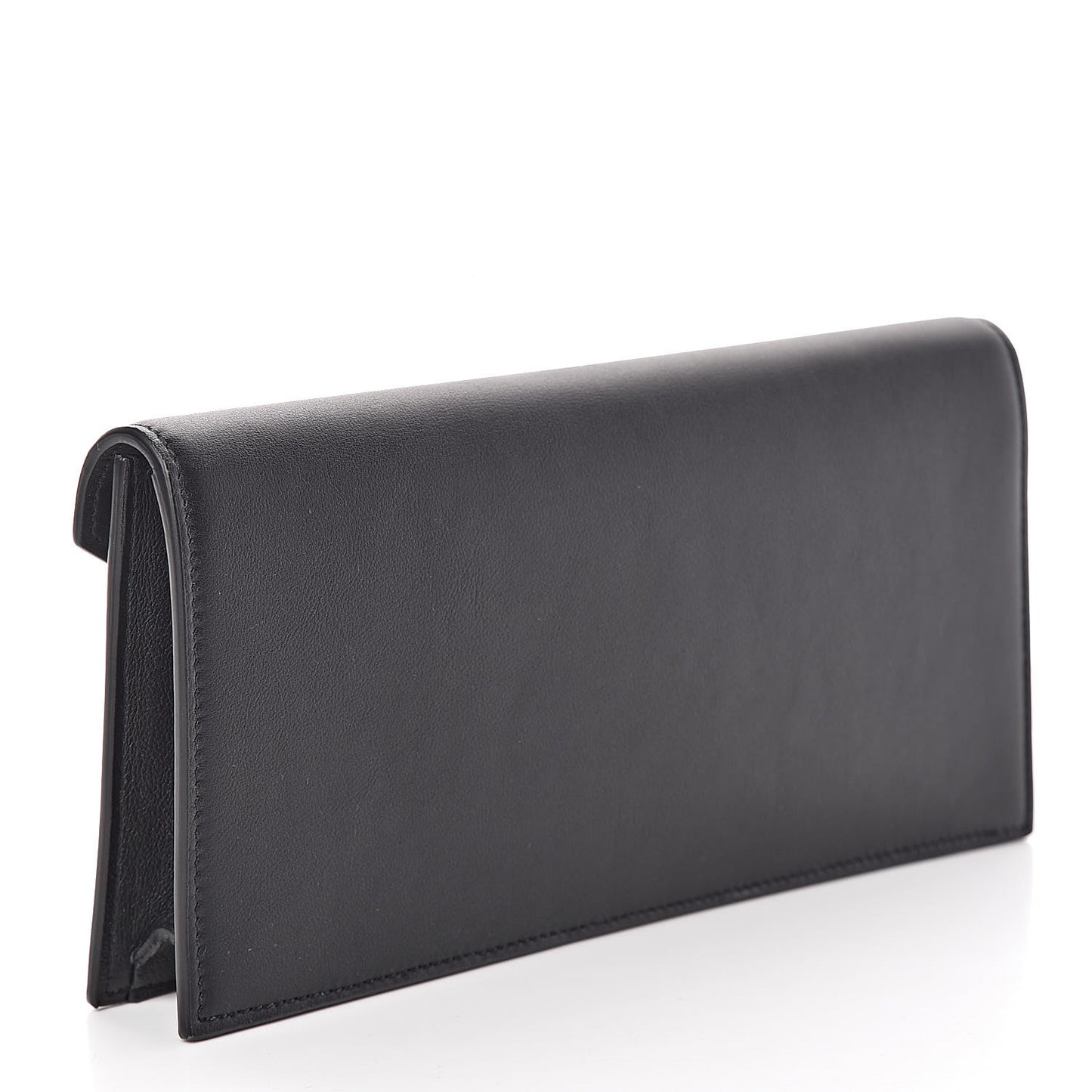 Calfskin Monogram Clutch Black