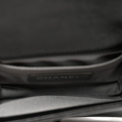 Chanel Velvet Quilted Mini Boy Flap Black 4 of 8